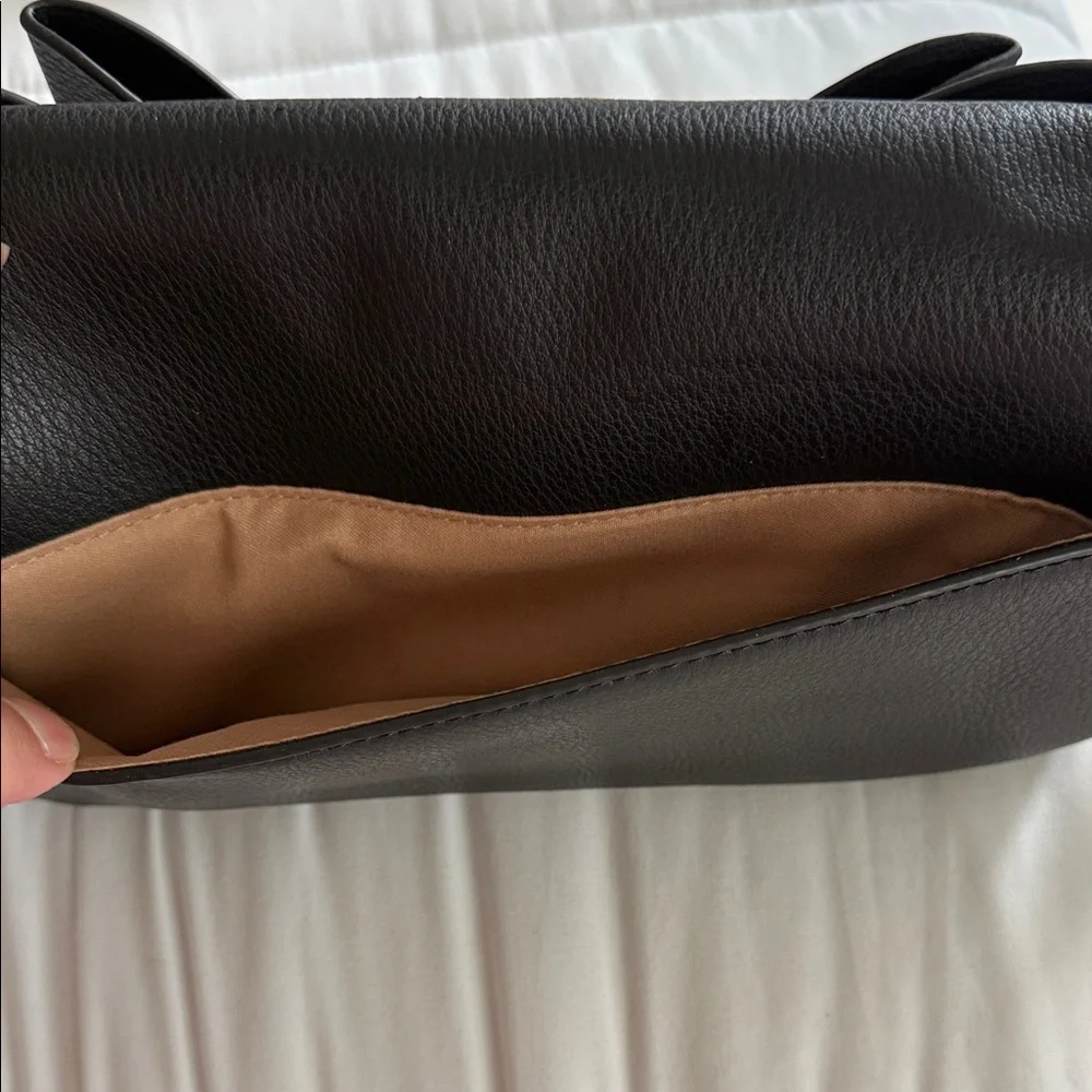 Chic Black Bow Women's Clutch